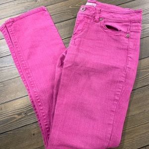 *4 for $20* Body Central magenta stretchy jeans